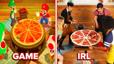 Ο Alvin προσπαθεί να αναδημιουργήσει το βιντεοπαιχνίδι Mario Party Pizza στην πραγματική ζωή